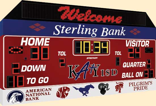 Optional: Outdoor Message Center & Sponsors Logo