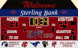 Optional: Outdoor Message Center & Sponsors Logo