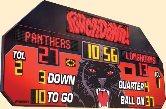 Optional: Outdoor Message Center & Prog.Team Names
