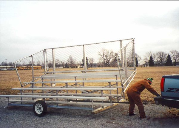 5 Row x 15' Transportable - Standard- Seats 50