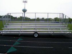 5 Row x 24' Transportable -Preferred- Seats 80