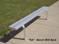 8' Portable - Indoor / Outdoor(Shown with Optional Foot Pads)